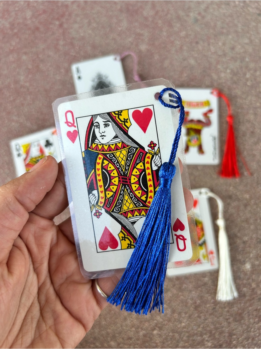 Handmade Upcycled Vintage Playing Card Bookmarks - You Pick Yours! - Picture 5 of 7